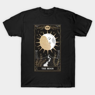 Moon Tarot Card T-Shirt